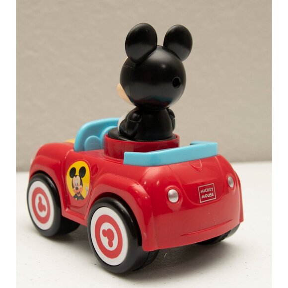 Disney Junior Mickey/Minnie Mouse Clubhouse Push and Go Racer Car with Light and - Picture 3 of 7